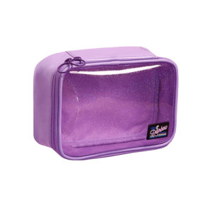 Trousse de toilette transparente pvc brillant