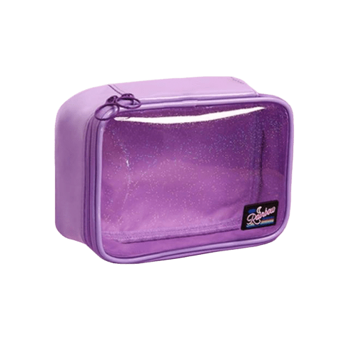 Trousse de toilette transparente pvc brillant
