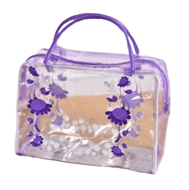 trousse de toilette élégante design floral