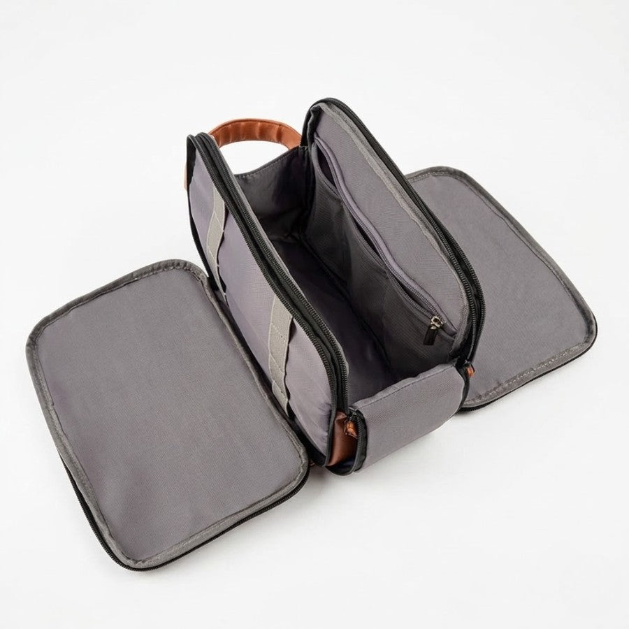 Trousse de toilette avec compartiments multiples