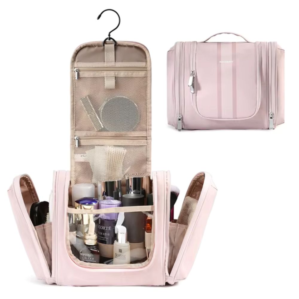 Trousse de toilette à Suspendre avec compartiments modulables