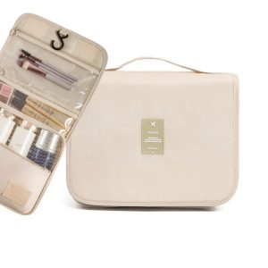 Trousse de toilette de voyage à suspendre