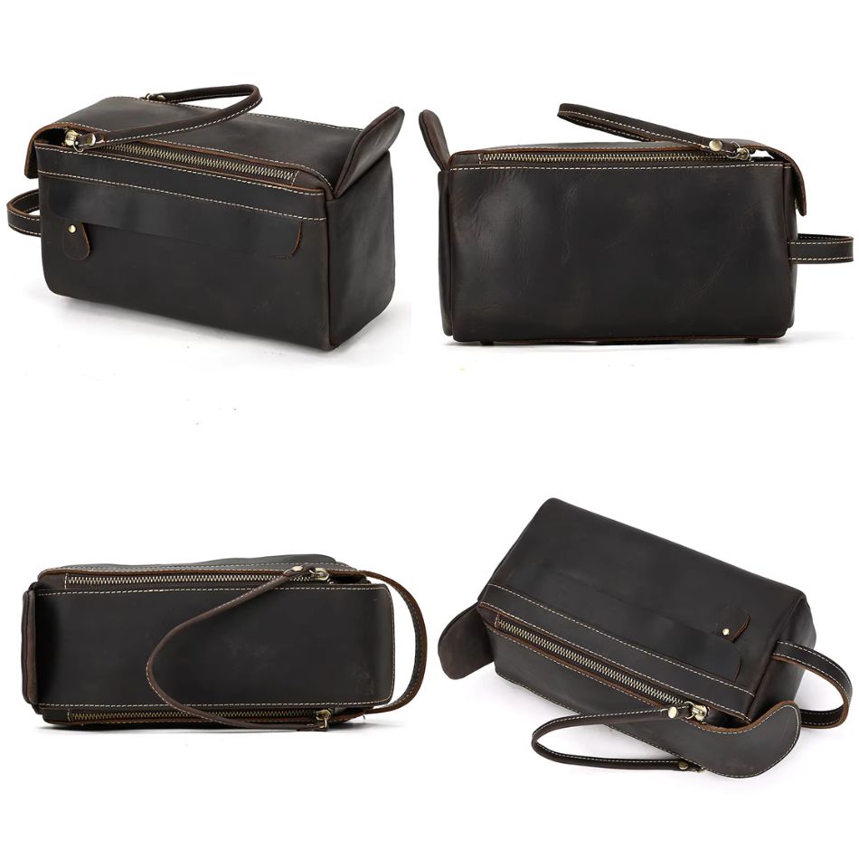 accessoire de voyage en cuir