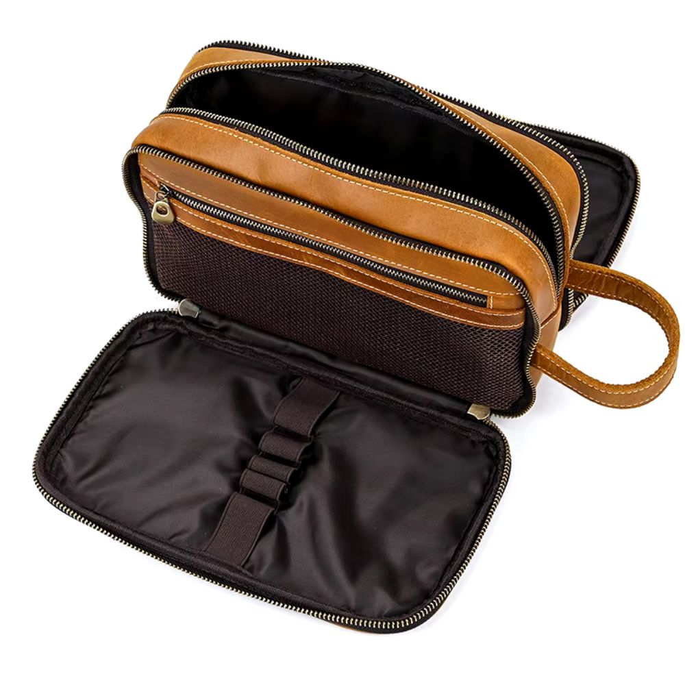 Accessoire de voyage en cuir femme