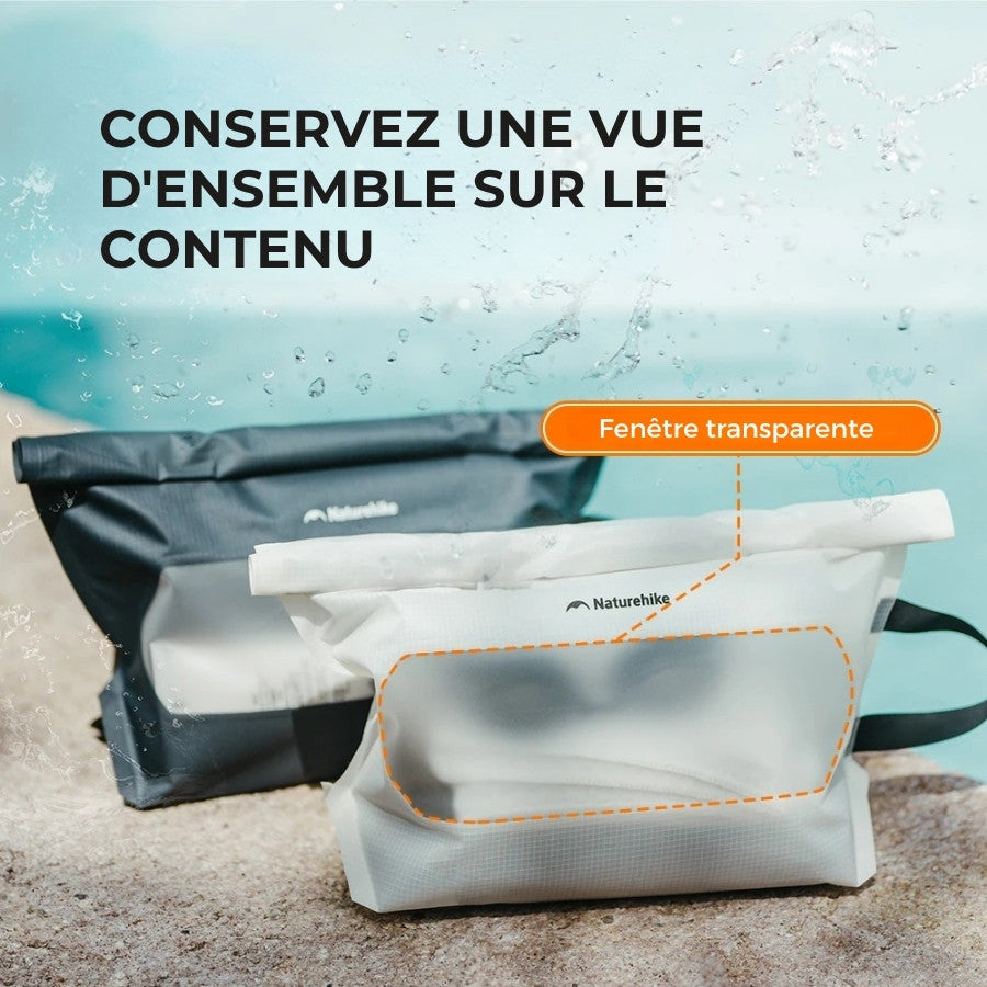 Trousse de toilette étanche en polyester TPU