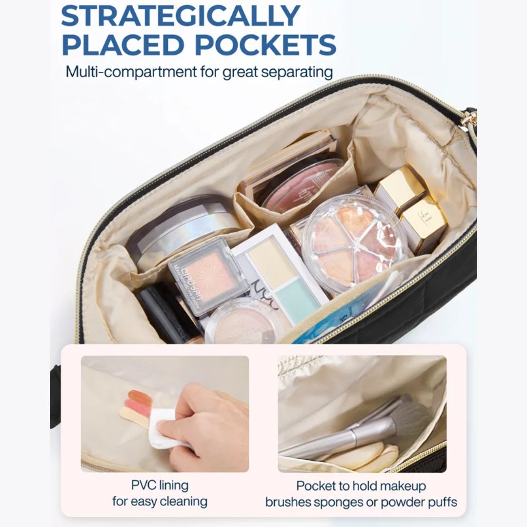 petite valise de toilette grande capacité