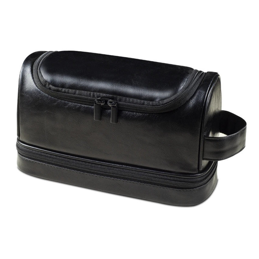 organisation intérieure Trousse de Toilette Homme Cuir à Suspendre