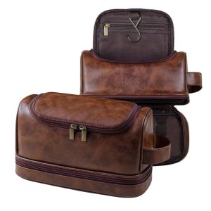 tous types de Trousse de Toilette Homme Cuir à Suspendre
