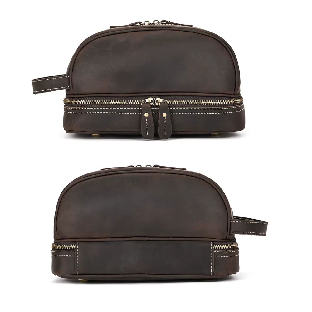 accessoire de voyage vintage cuir