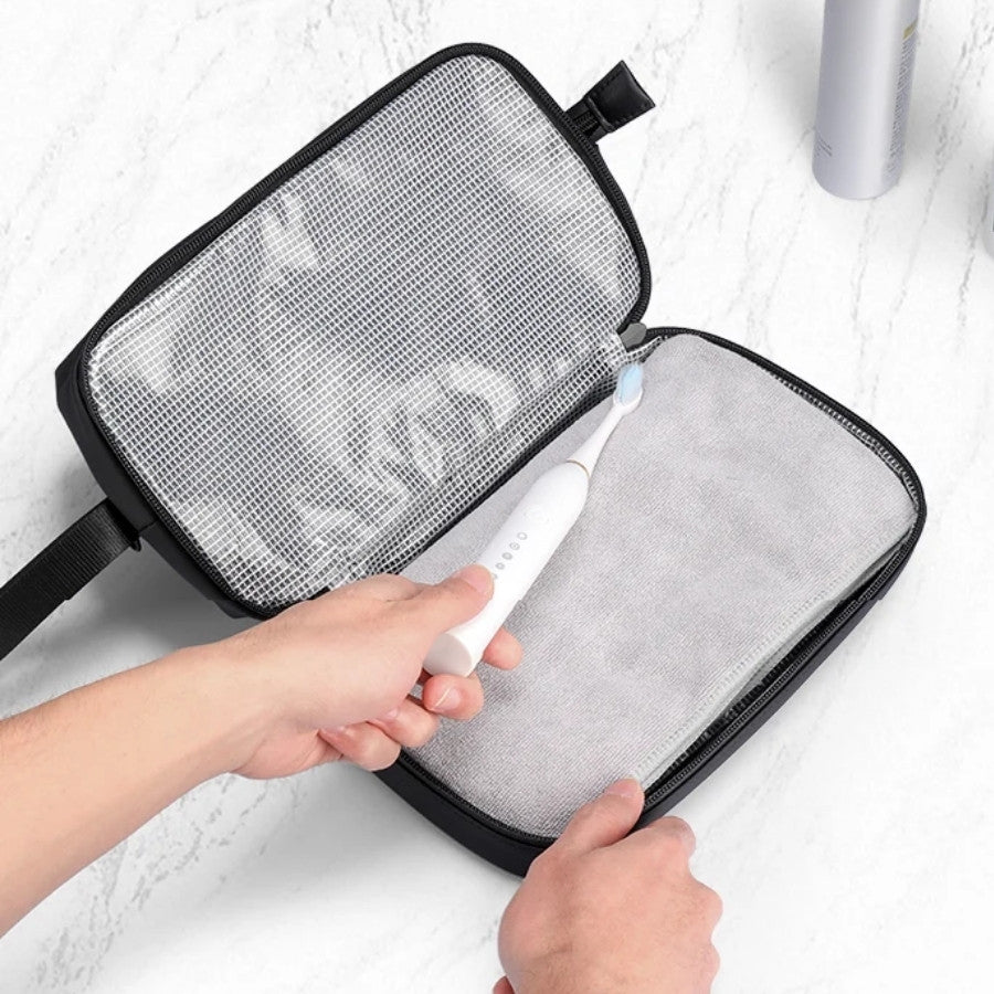 Trousse élégante homme pour produits d'hygiène