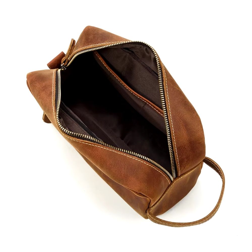 Trousse de toilette élégante homme