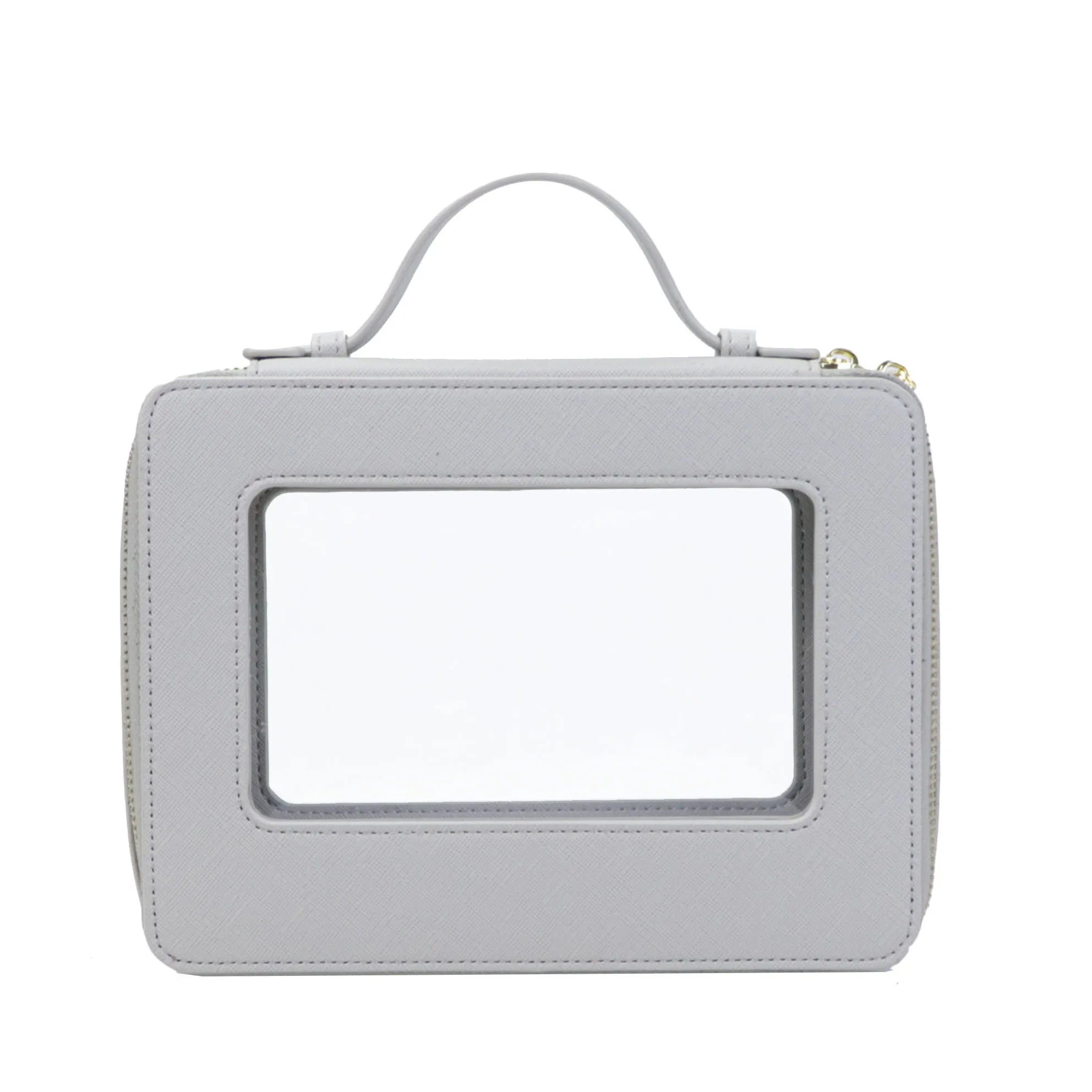 organisateur maquillage transparent