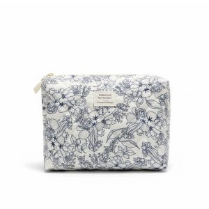 Trousse de toilette motifs fruits et légumes