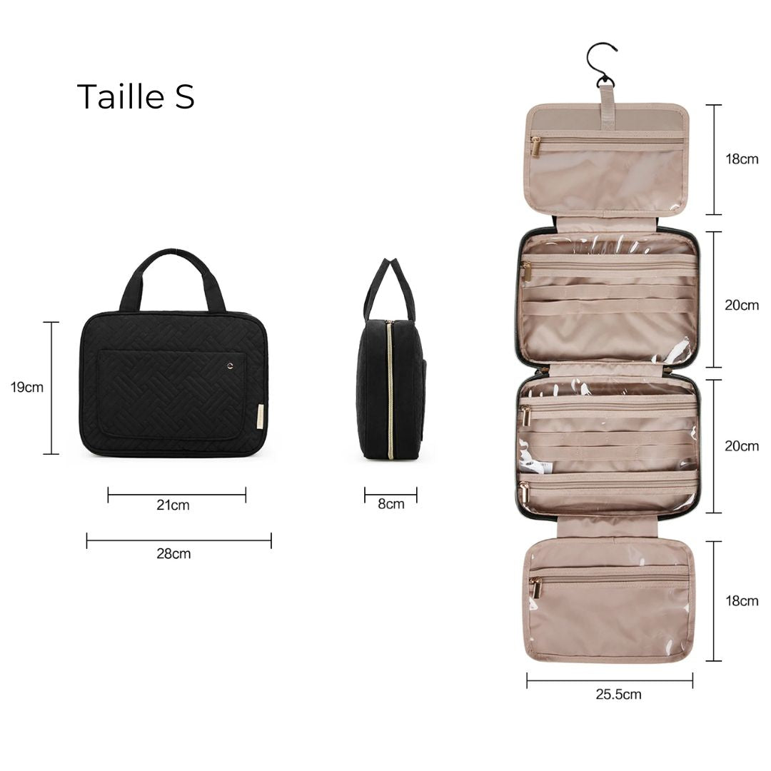 Trousse de toilette facile à déployer