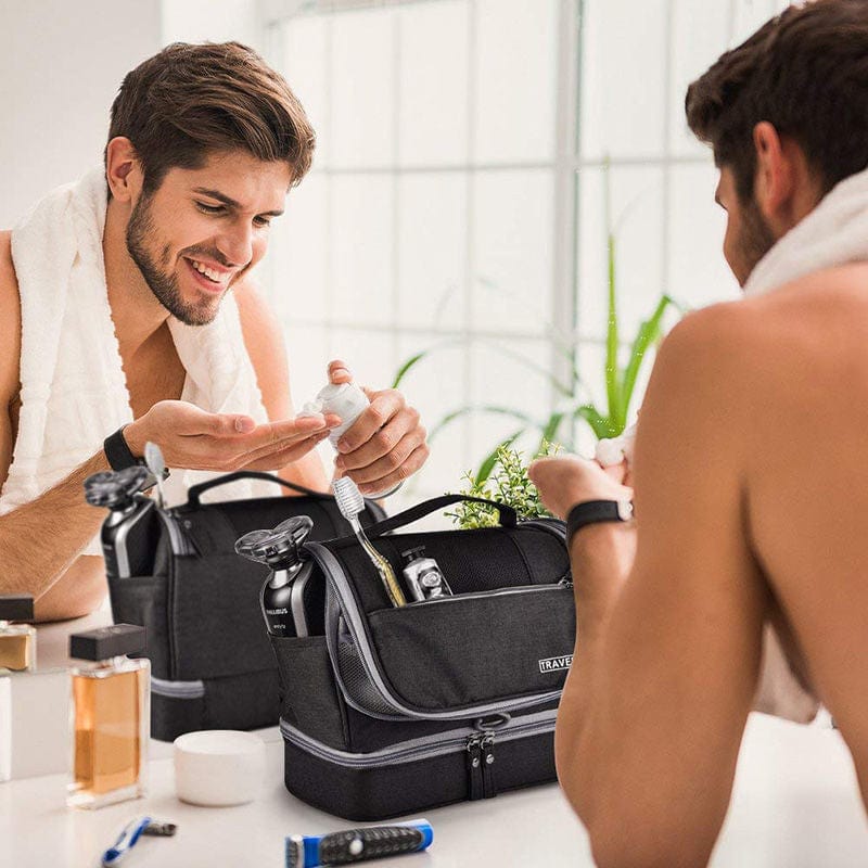 Organisateur de voyage homme Trousse de toilette