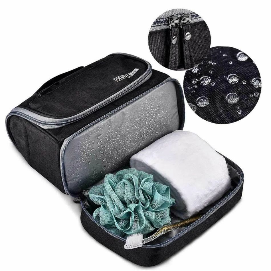 Trousse de toilette robuste suspendue homme
