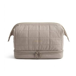 trousse de toilette double compartiment