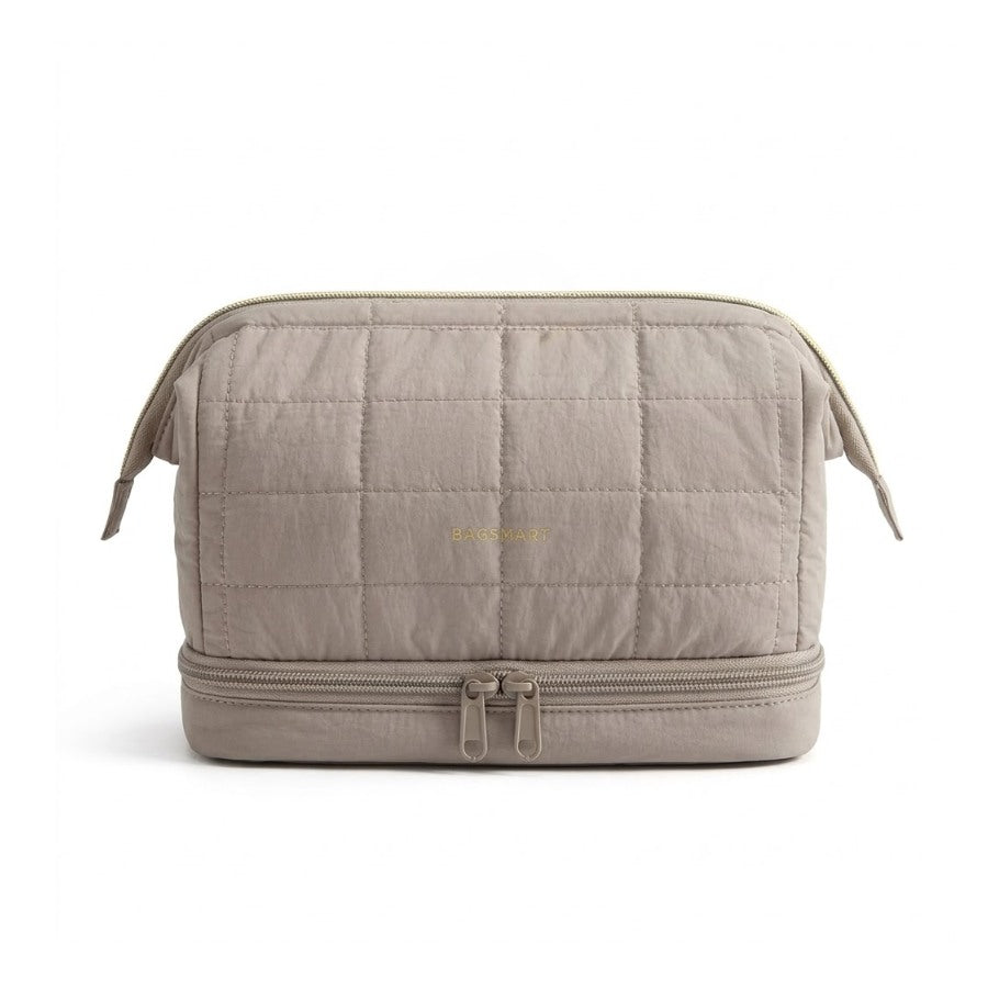 trousse de toilette double compartiment