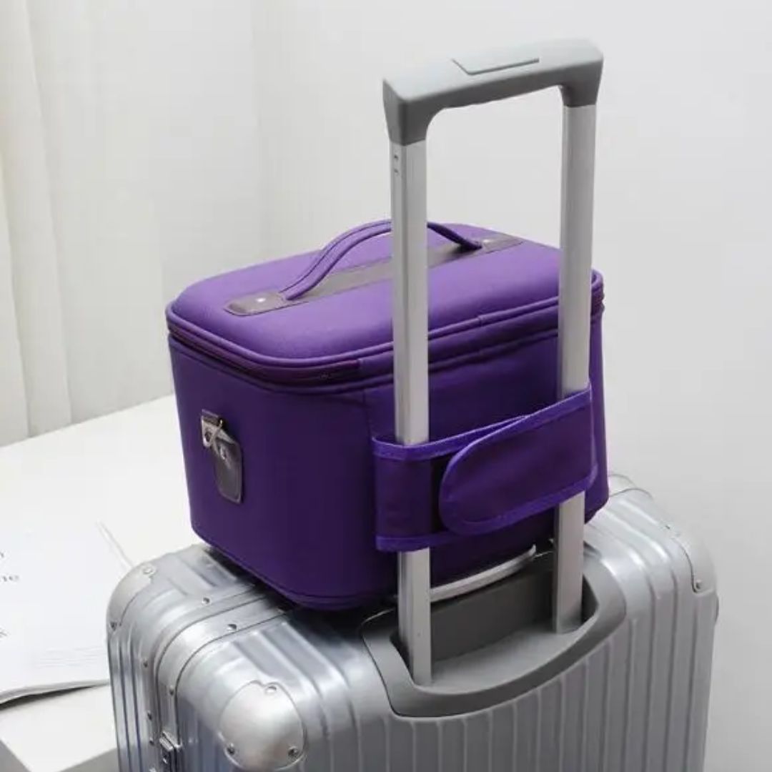 Vanity Case Souple fixation à la poignée de valise