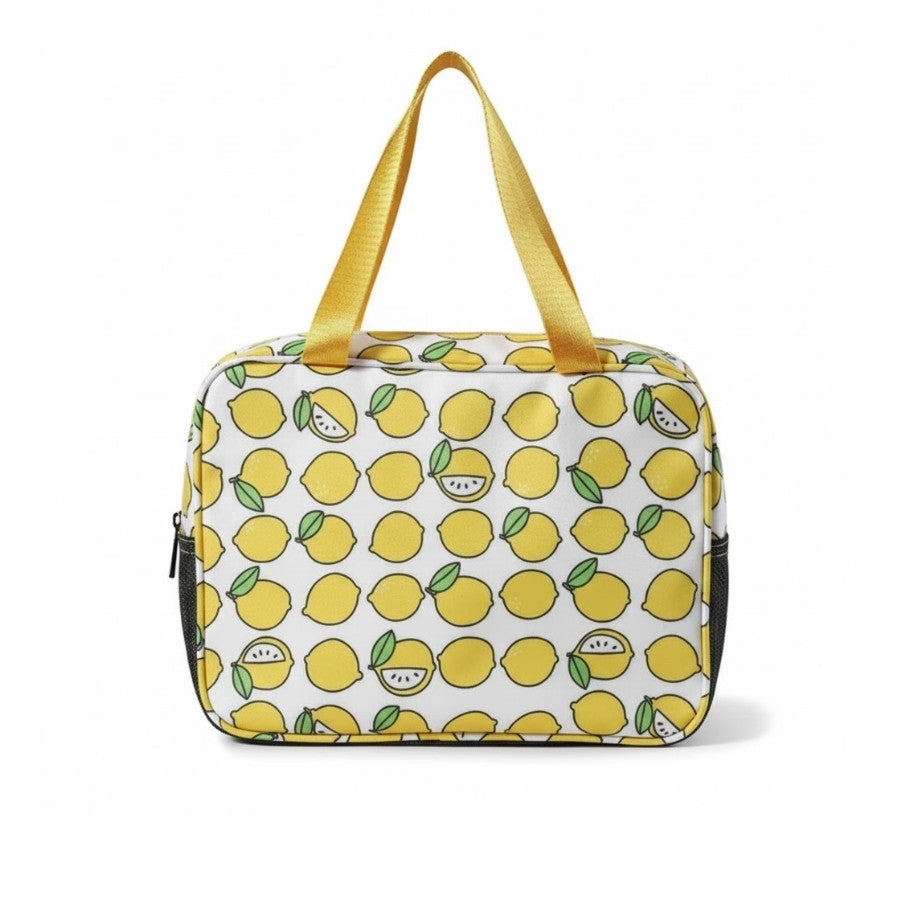 vanity de toilette motifs citrons