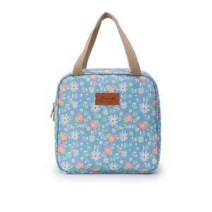 Trousse de toilette étanche motif printanier