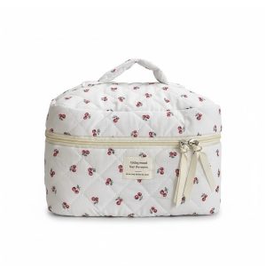vanity trousse de toilette femme cerises